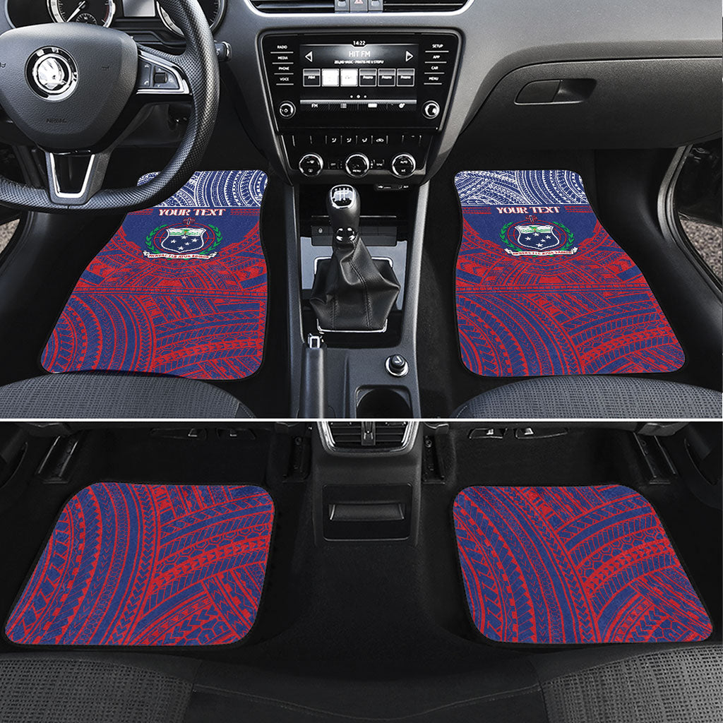 Personalised Samoa Independence Day Car Mats 64th Anniversary Toa O Samoa