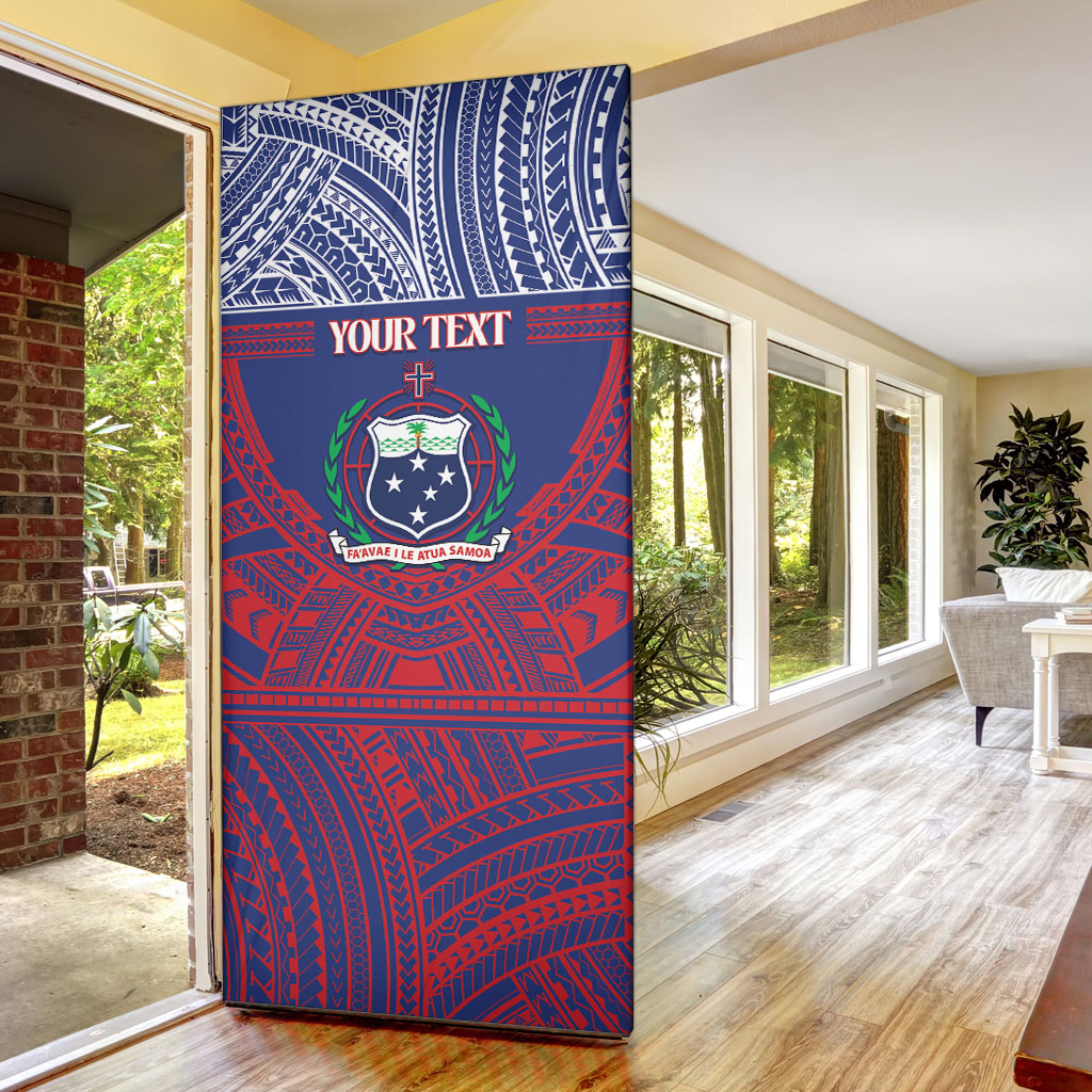 Personalised Samoa Independence Day Door Cover 64th Anniversary Toa O Samoa