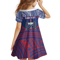 Personalised Samoa Independence Day Family Matching Mermaid Dress and Hawaiian Shirt 64th Anniversary Toa O Samoa LT14 - Polynesian Pride