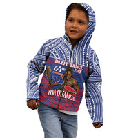 Personalised Samoa Independence Day Kid Hoodie 64th Anniversary Toa O Samoa