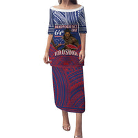 Personalised Samoa Independence Day Puletasi 64th Anniversary Toa O Samoa