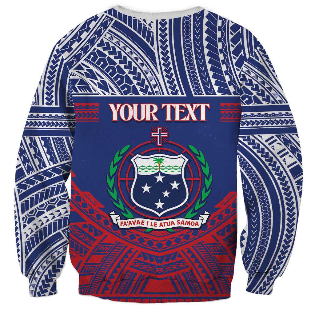 Personalised Samoa Independence Day Sweatshirt 64th Anniversary Toa O Samoa