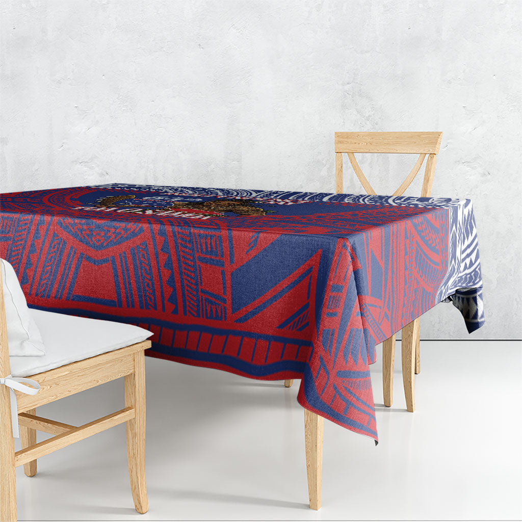 Samoa Independence Day Tablecloth 64th Anniversary Toa O Samoa