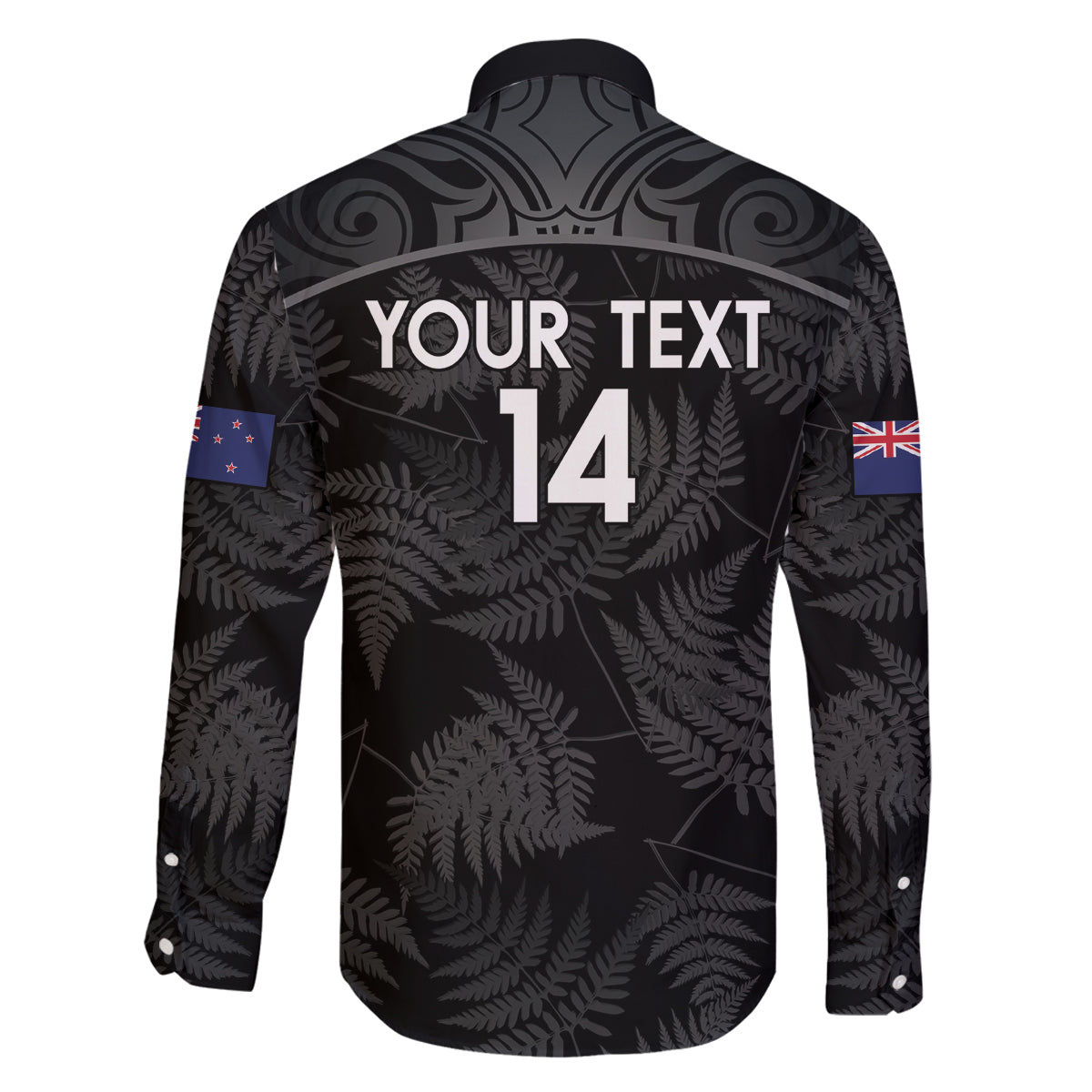 Custom New Zealand Silver Fern Football Family Matching Off Shoulder Maxi Dress and Hawaiian Shirt Summer 2024 Olympic Go Aotearoa