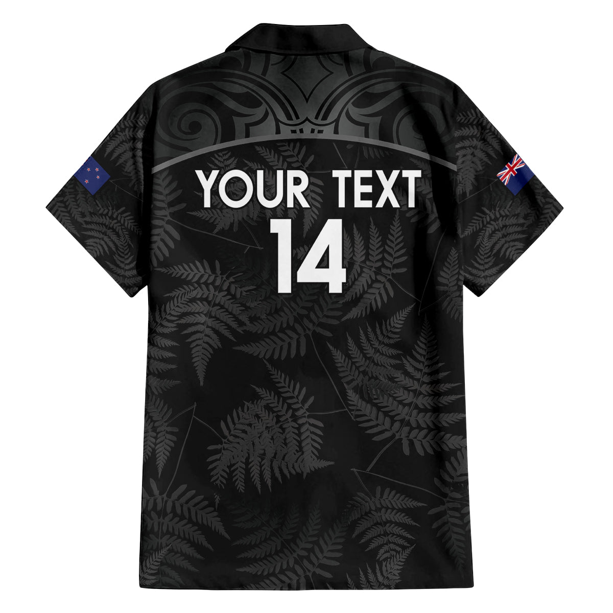 Custom New Zealand Silver Fern Football Family Matching Summer Maxi Dress and Hawaiian Shirt Summer 2024 Olympic Go Aotearoa LT14 - Polynesian Pride