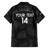 Custom New Zealand Silver Fern Football Family Matching Summer Maxi Dress and Hawaiian Shirt Summer 2024 Olympic Go Aotearoa LT14 - Polynesian Pride