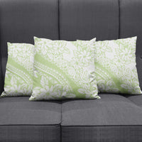 Polynesian Tiare Flower Sage Green Pastel Pillow Cover LT14 - Polynesian Pride