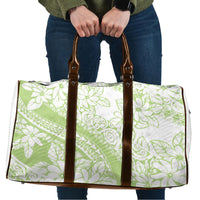 Polynesian Tiare Flower Sage Green Pastel Travel Bag LT14 Sage Green - Polynesian Pride