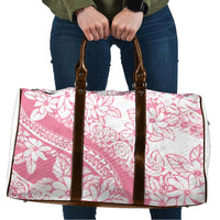 Polynesian Tiare Flower Pink Pastel Vibes Travel Bag