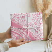 Polynesian Tiare Flower Pink Pastel Wrapping Paper LT14 - Polynesian Pride
