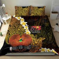 Papua New Guinea 1975 Bedding Set Create Our History Inspire Our Future - Polynesian Pride