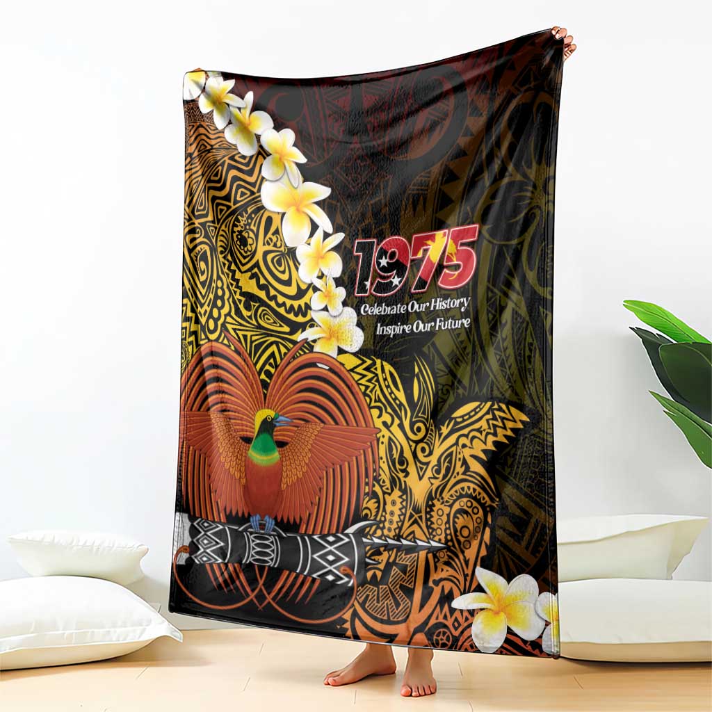 Papua New Guinea 1975 Blanket Create Our History Inspire Our Future - Polynesian Pride