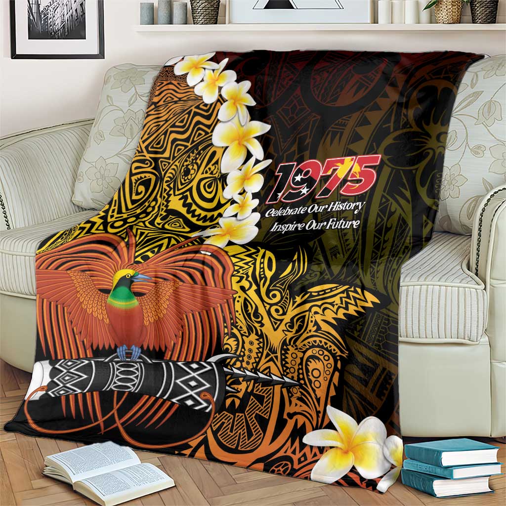 Papua New Guinea 1975 Blanket Create Our History Inspire Our Future - Polynesian Pride