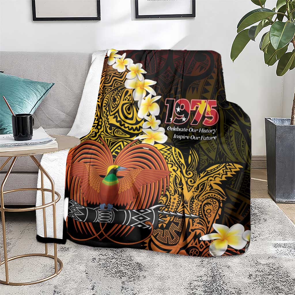 Papua New Guinea 1975 Blanket Create Our History Inspire Our Future - Polynesian Pride