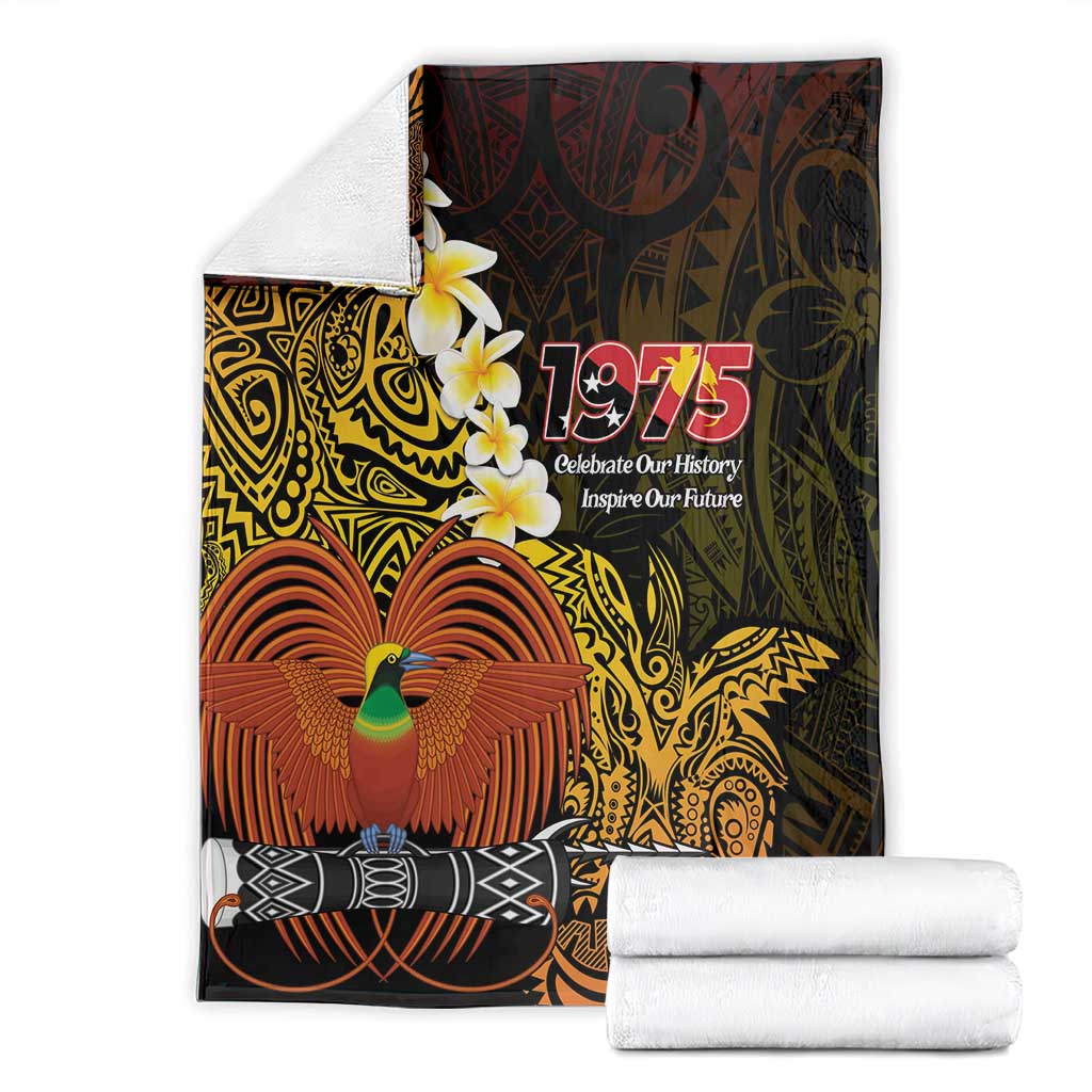 Papua New Guinea 1975 Blanket Create Our History Inspire Our Future - Polynesian Pride