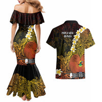 Papua New Guinea 1975 Couples Matching Mermaid Dress and Hawaiian Shirt Create Our History Inspire Our Future - Polynesian Pride