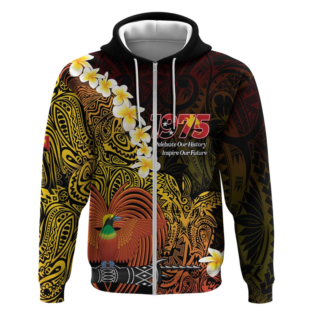 Papua New Guinea 1975 Hoodie Create Our History Inspire Our Future - Polynesian Pride