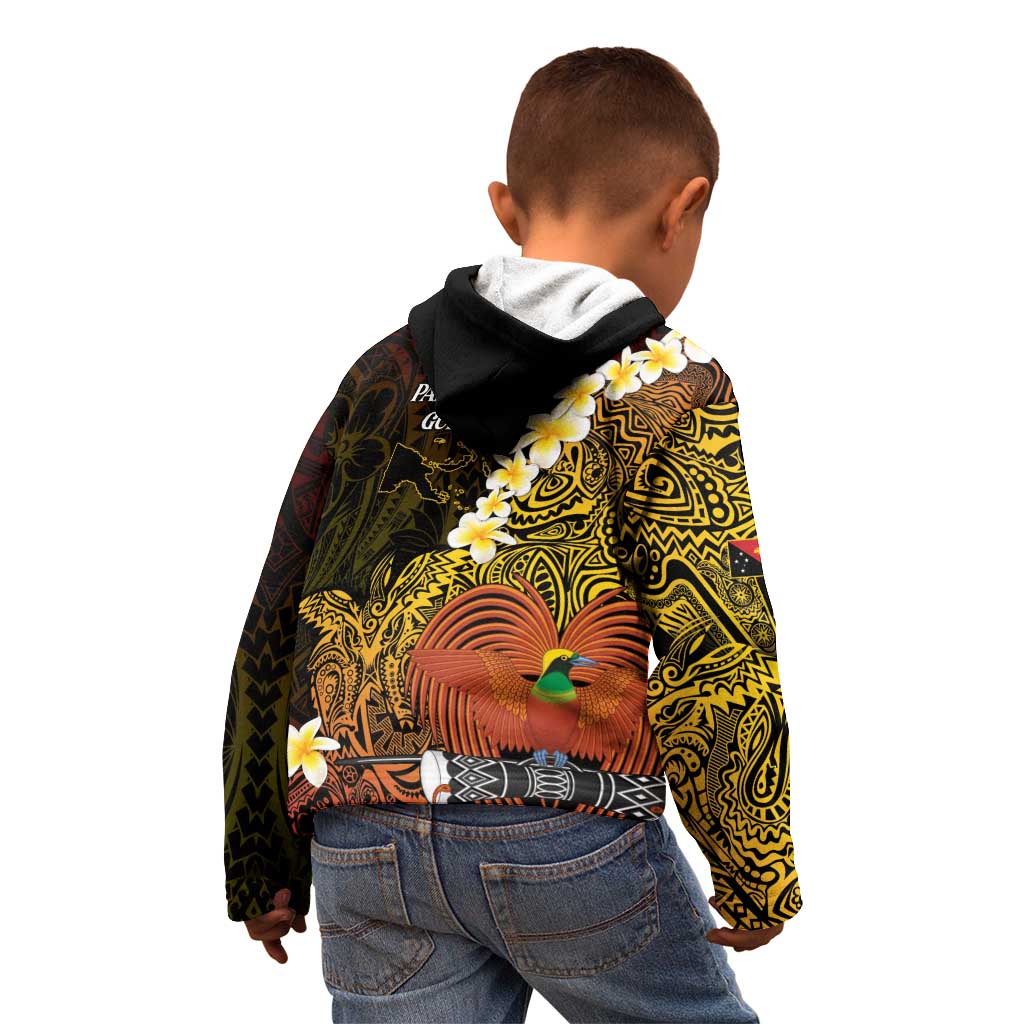 Papua New Guinea 1975 Kid Hoodie Create Our History Inspire Our Future - Polynesian Pride