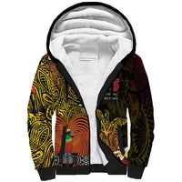 Papua New Guinea 1975 Sherpa Hoodie Create Our History Inspire Our Future - Polynesian Pride