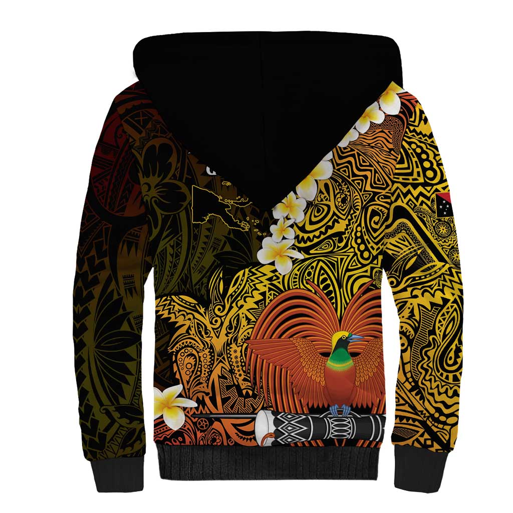 Papua New Guinea 1975 Sherpa Hoodie Create Our History Inspire Our Future - Polynesian Pride