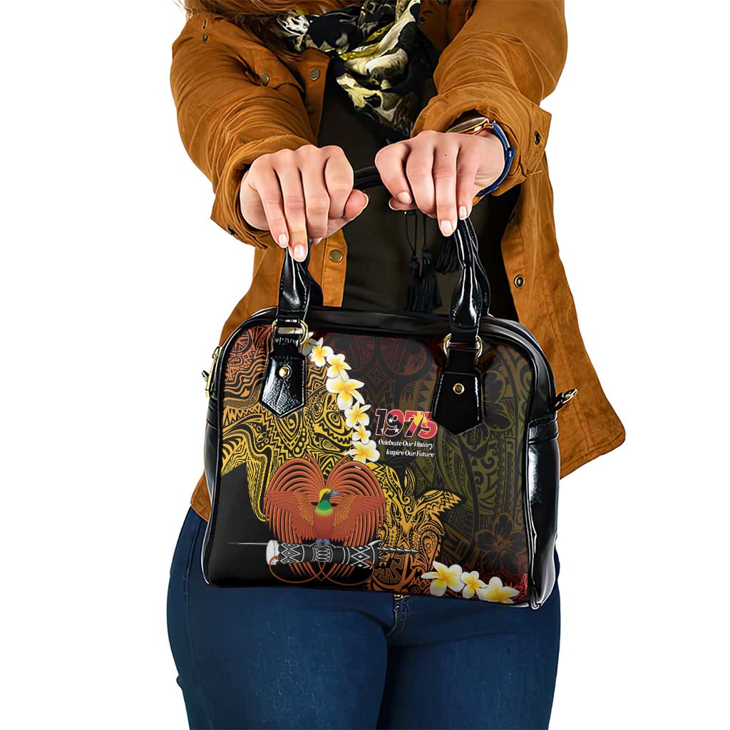 Papua New Guinea 1975 Shoulder Handbag Create Our History Inspire Our Future - Polynesian Pride
