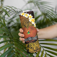 Papua New Guinea 1975 Skinny Tumbler Create Our History Inspire Our Future - Polynesian Pride