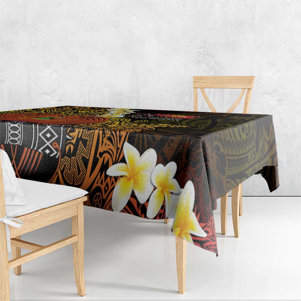 Papua New Guinea 1975 Tablecloth Create Our History Inspire Our Future - Polynesian Pride