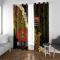 Papua New Guinea 1975 Window Curtain Create Our History Inspire Our Future - Polynesian Pride