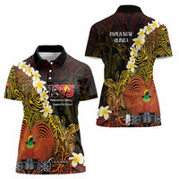 Papua New Guinea 1975 Women Polo Shirt Create Our History Inspire Our Future - Polynesian Pride