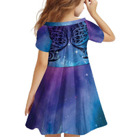 New Zealand Matariki Family Matching Off Shoulder Maxi Dress and Hawaiian Shirt Aotearoa Maori New Year Galaxy Maori Silver Fern