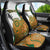 Custom Fiji And Australia Rugby Car Seat Cover Fijian Palm Tree Mix Aussie Kangaroo