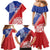 Tonga and Samoa Rugby Custom Family Matching Mermaid Dress and Hawaiian Shirt Ikale Tahi Manu Samoa Together - Polynesian Pride