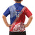 Tonga and Samoa Rugby Custom Family Matching Off Shoulder Maxi Dress and Hawaiian Shirt Ikale Tahi Manu Samoa Together - Polynesian Pride
