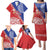 Tonga and Samoa Rugby Custom Family Matching Puletasi and Hawaiian Shirt Ikale Tahi Manu Samoa Together - Polynesian Pride