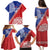 Tonga and Samoa Rugby Custom Family Matching Puletasi and Hawaiian Shirt Ikale Tahi Manu Samoa Together - Polynesian Pride