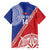 Tonga and Samoa Rugby Custom Family Matching Short Sleeve Bodycon Dress and Hawaiian Shirt Ikale Tahi Manu Samoa Together - Polynesian Pride