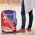 Tonga and Samoa Rugby Custom Luggage Cover Ikale Tahi Manu Samoa Together - Polynesian Pride