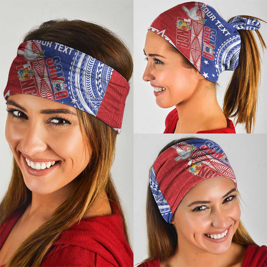 Tonga and Samoa Rugby Custom Neck Gaiter Ikale Tahi Manu Samoa Together - Polynesian Pride