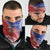 Tonga and Samoa Rugby Custom Neck Gaiter Ikale Tahi Manu Samoa Together - Polynesian Pride