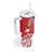 Tonga and Samoa Rugby Tumbler With Handle Ikale Tahi Manu Samoa Together - Polynesian Pride