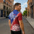 Tonga and Samoa Rugby Custom Zipper Polo Shirt Ikale Tahi Manu Samoa Together - Polynesian Pride