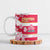USA and Japan Rugby Ceramic Mug Eagles Brave Blossoms Together Pacific - Polynesian Pride