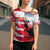 USA and Japan Rugby Custom Cross Shoulder Shirt Eagles Brave Blossoms Together Pacific - Polynesian Pride