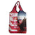 USA and Japan Rugby Custom Grocery Bag Eagles Brave Blossoms Together Pacific - Polynesian Pride