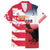 USA and Japan Rugby Custom Hawaiian Shirt Eagles Brave Blossoms Together Pacific - Polynesian Pride