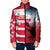 USA and Japan Rugby Custom Padded Jacket Eagles Brave Blossoms Together Pacific - Polynesian Pride