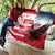 USA and Japan Rugby Custom Quilt Eagles Brave Blossoms Together Pacific - Polynesian Pride