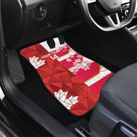 Canada and Japan Rugby Custom Car Mats Canucks Brave Blossoms Together Pacific - Polynesian Pride