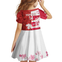 Canada and Japan Rugby Custom Family Matching Mermaid Dress and Hawaiian Shirt Canucks Brave Blossoms Together Pacific LT14 - Polynesian Pride