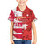 Canada and Japan Rugby Custom Family Matching Off Shoulder Short Dress and Hawaiian Shirt Canucks Brave Blossoms Together Pacific - Polynesian Pride